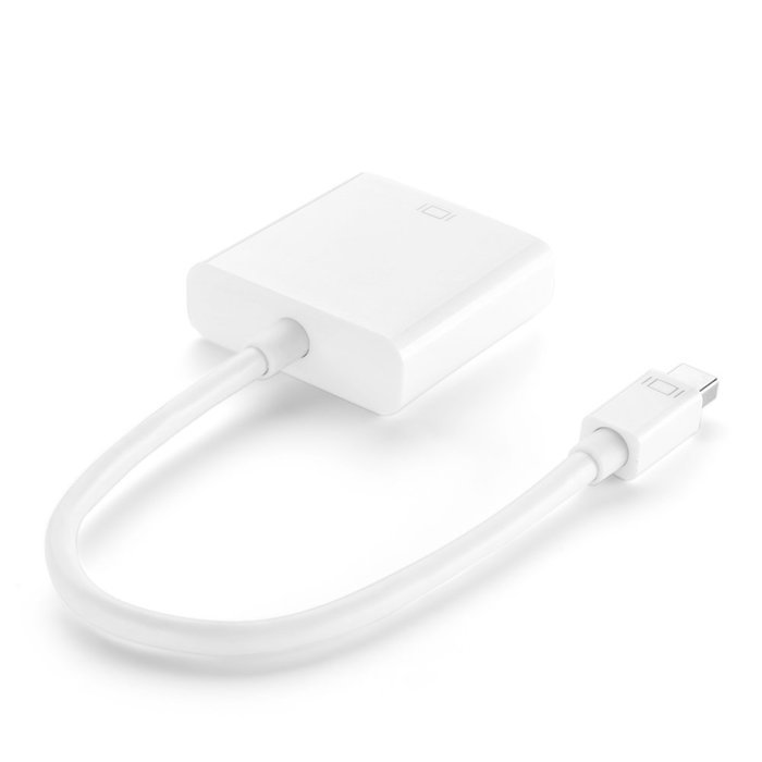 TNP Mini DisplayPort to HDMI 4K / DVI / VGA Adapter 1080P 4K 2K UHD Ultra HD High Resolution Ready Video Audio... N17