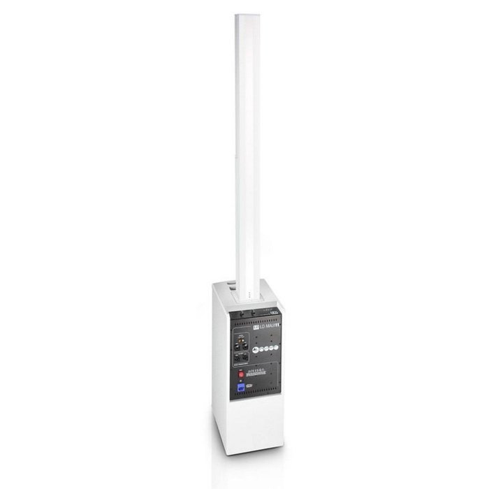 LD Systems LDS MAUI11W | Compact Column Powered PA System White N3