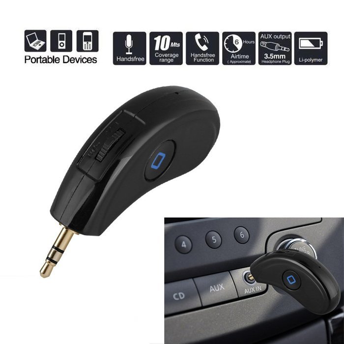 Excelvan BT04 USB Wireless Bluetooth Receiver With Stereo Output 3.5mm Audio Music Adapter AUX Speaker for Home... N3