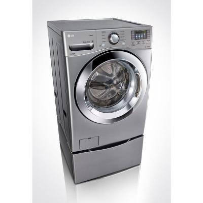 LG Electronics WM3370HWA 4.3 cu. ft. High-Efficiency Front Load Washer with Steam in White, ENERGY STAR Graphite... N5