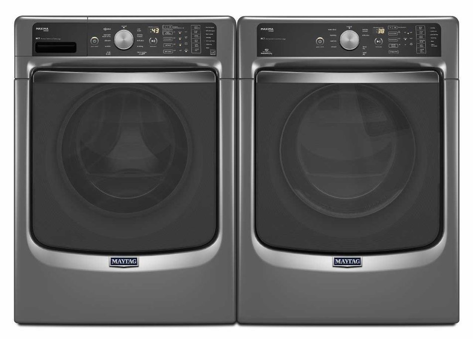 Maytag Power Pair- Heritage Series Mega Capacity HE Front Load Laundry System With Steam Options and matching... N2