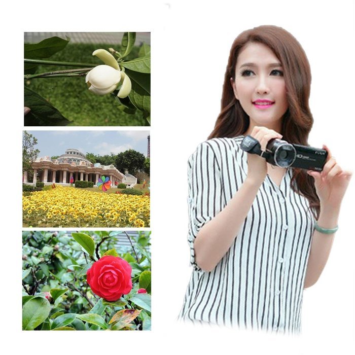 Ckeyin Remote Control Full HD 1080P 3.0 inches TFT-LCD Touch Display Screen 24.0 Mega Pixels 16X Digital Zoom... N5