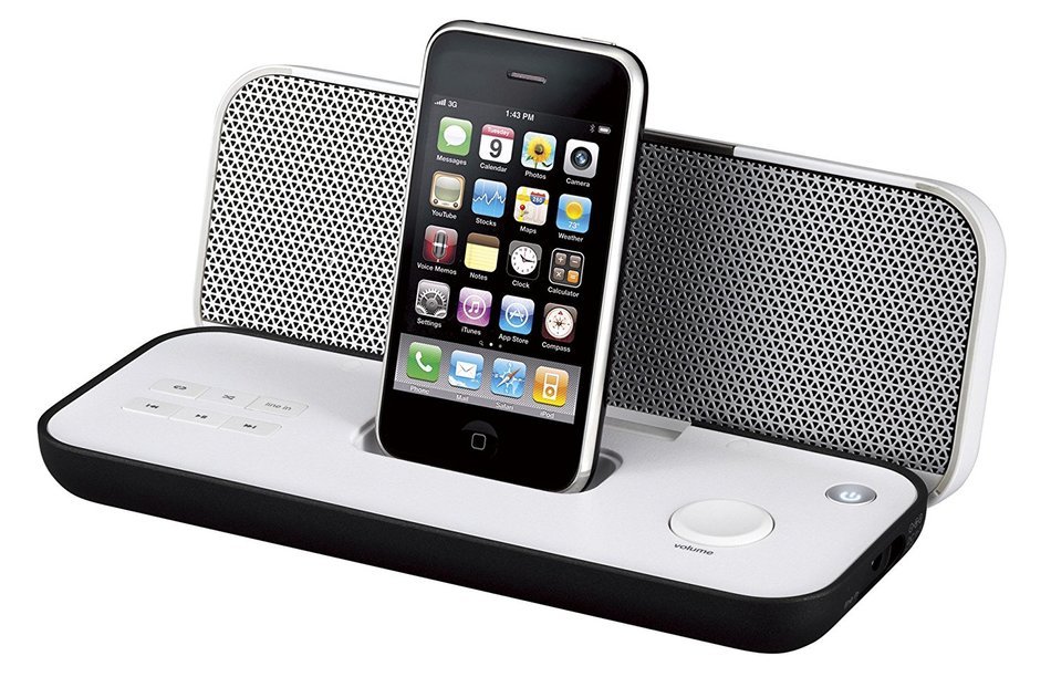 TDK Compatible iPod / iPhone Portable speaker SP-XA3602WH[Japan import]