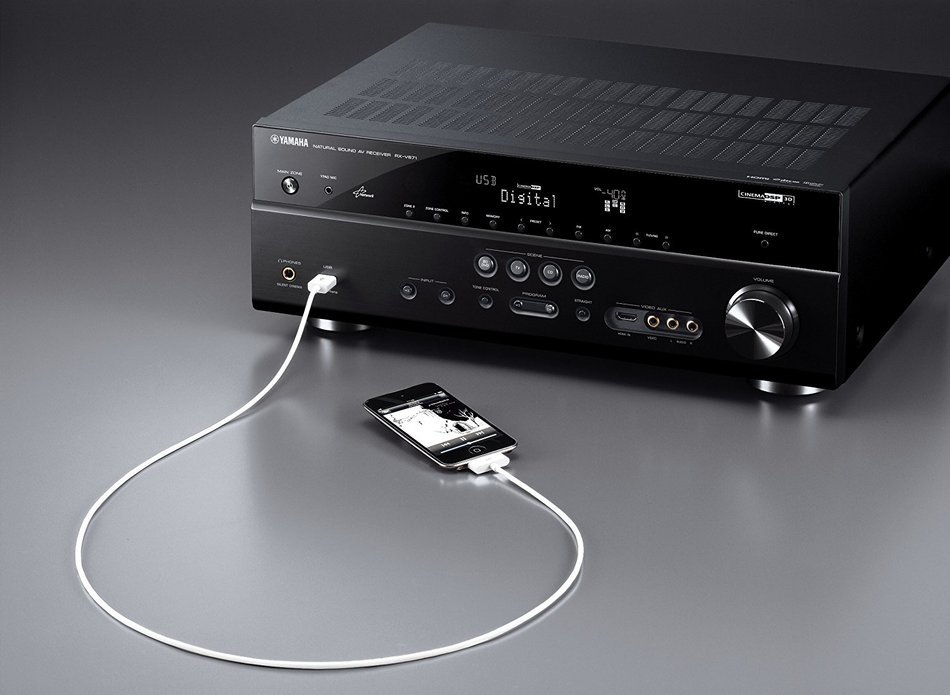 Yamaha RX-V671 7.1- Channel Network AV Receiver N2