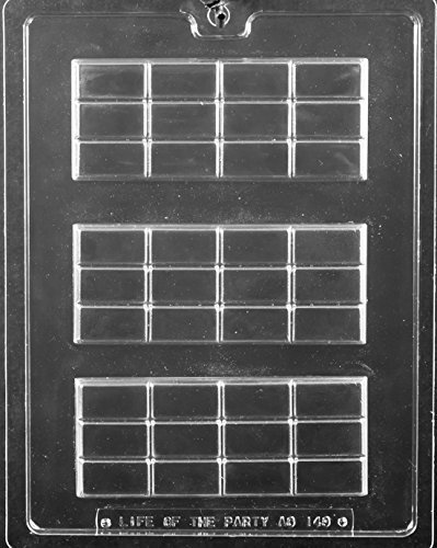 Break Apart Bar (Hershey's) Chocolate Mold Ships Same Day m173