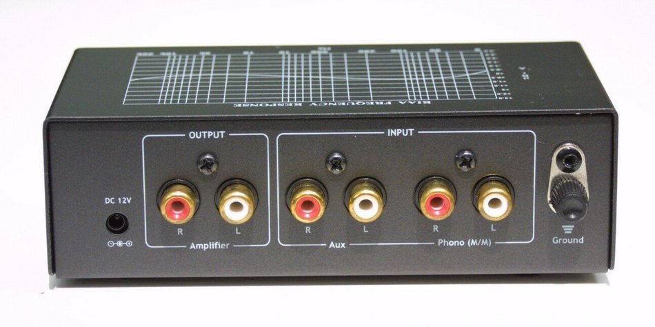 TCC TC-753LC SILVER Phono Preamp w/AUX Input, Premium High Output Adaptor and TC-ADUSB Digital Recording Adaptor... N2