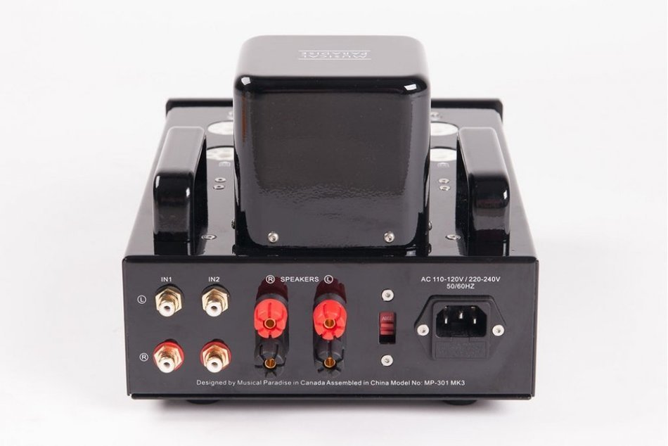 Musical Paradise MP-301 MK3 Mini Tube Amplifier with Headphone Output (Deluxe Version) N6