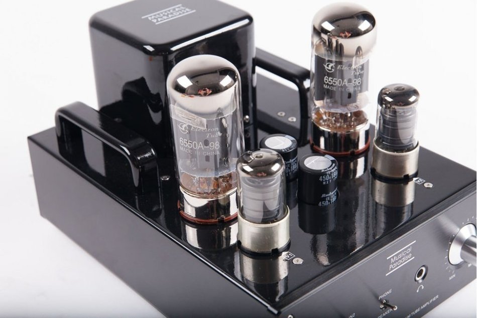 Musical Paradise MP-301 MK3 Mini Tube Amplifier with Headphone Output (Deluxe Version) N8