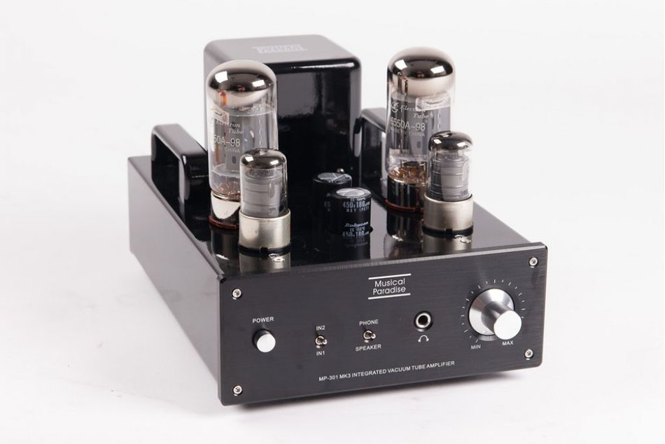 Musical Paradise MP-301 MK3 Mini Tube Amplifier with Headphone Output (Deluxe Version) N9