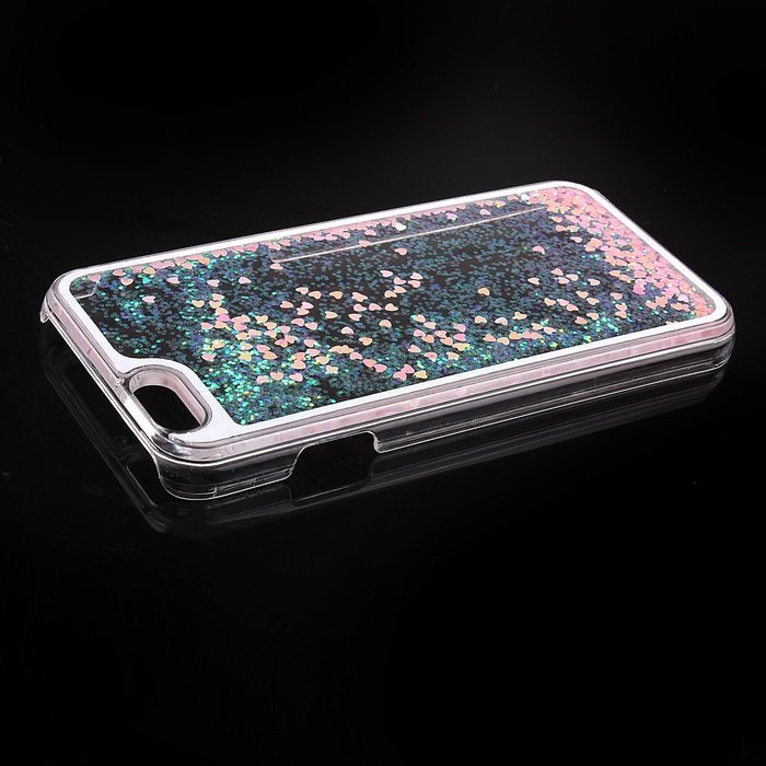 iPhone 7 Plus Case, PHEZEN Christmas Tree Santa Claus Design Cool Quicksand Moving Stars Bling Glitter Floating... N13