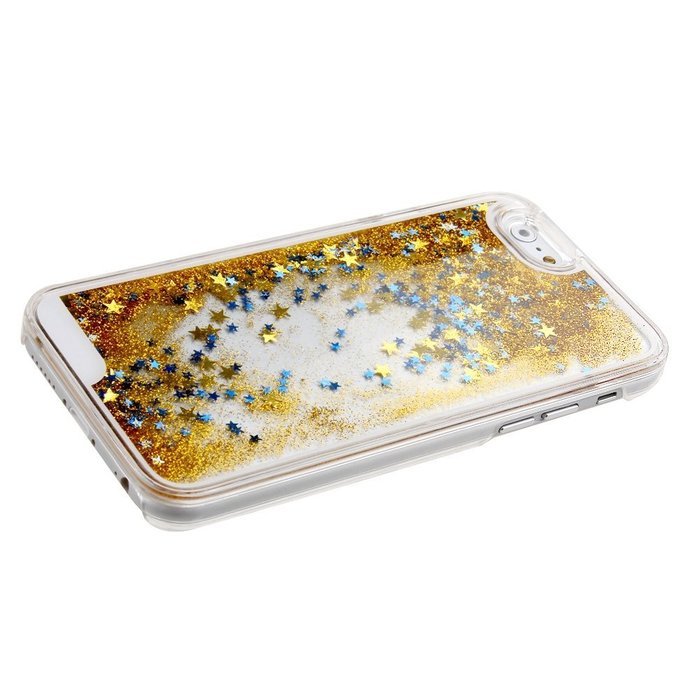 iPhone 7 Plus Case, PHEZEN Christmas Tree Santa Claus Design Cool Quicksand Moving Stars Bling Glitter Floating... N16