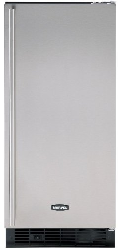 Marvel 30iMT-WW-F-R-P 35lb Clear Icemaker, Right Hinge, with Pump