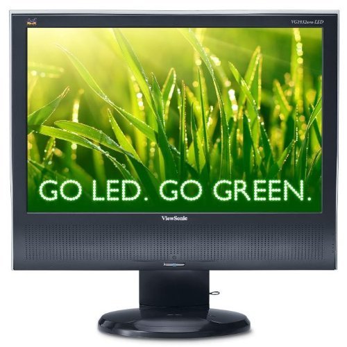 ViewSonic VG1932WM-LED 19- Inch Wide WLED LCD monitor- Black