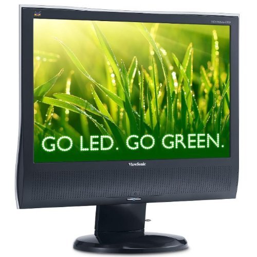 ViewSonic VG1932WM-LED 19- Inch Wide WLED LCD monitor- Black N2