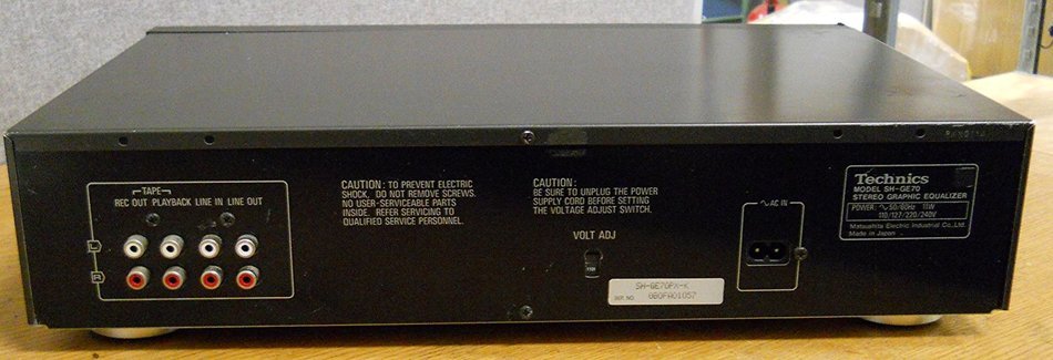 Technics SH-GE70 Equalizer N3