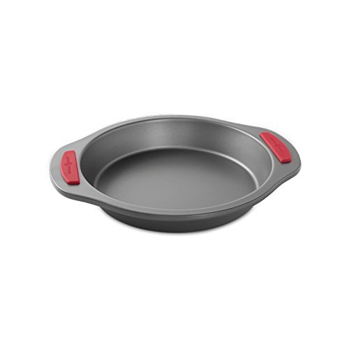 Nordic Ware Freshly Baked Round Layer Cake Pan, 9", Metallic
