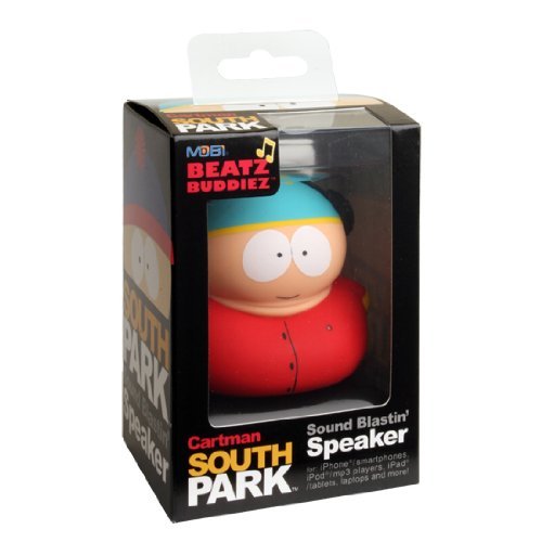 Mobi Technologies 70234 Beatz Buddiez Hi-Fi Amplified Mini Speaker - Retail Packaging - Cartman N2