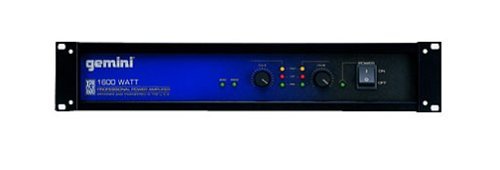 GEMINI XPB-1600 1600W Professional Power Amplifer