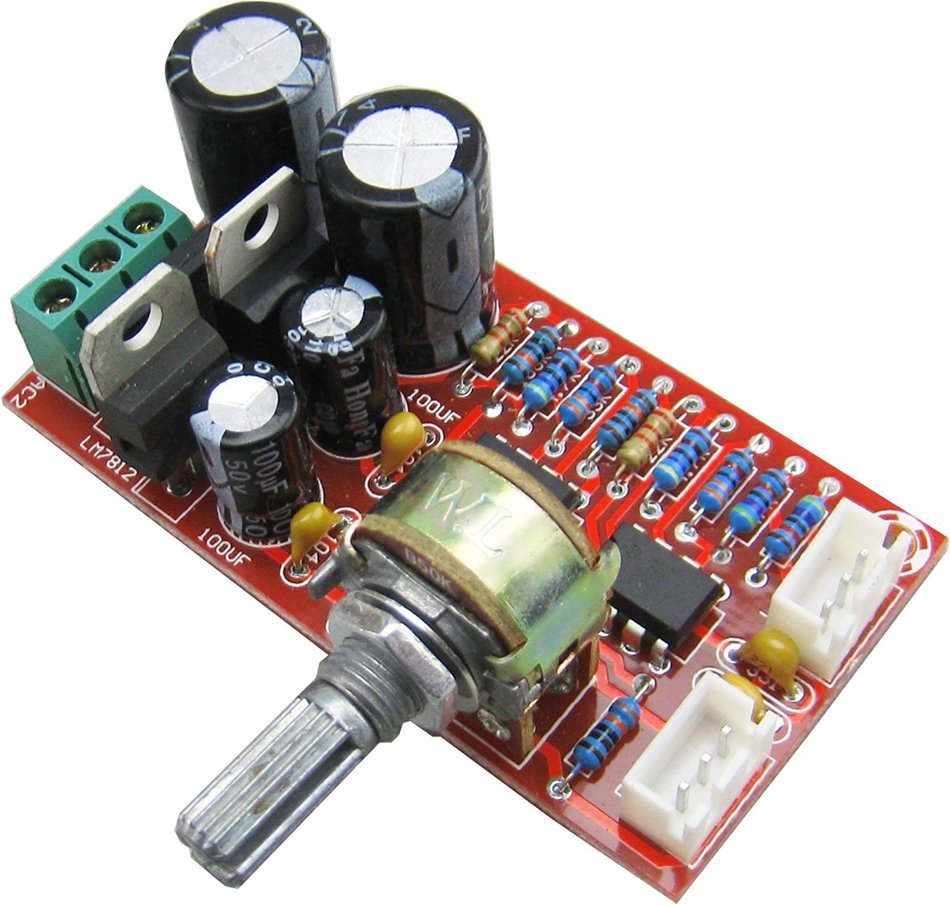 Yeeco MK157 NE5532 Preamplifier Plate AC 12-18V Audio Power Amplifier Power Amp Pre Plate N3