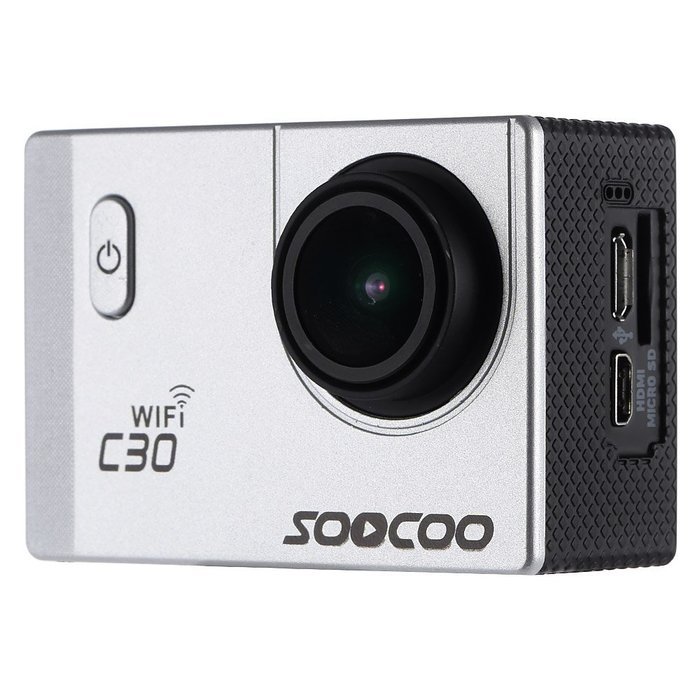 Andoer 2" Sports Action Camera 4K 24fps 1080P 60fps 5X Zoom 20MP Full HD 170&deg; Wide-angle Lens Built-in Gyro Anti-Shake... N2