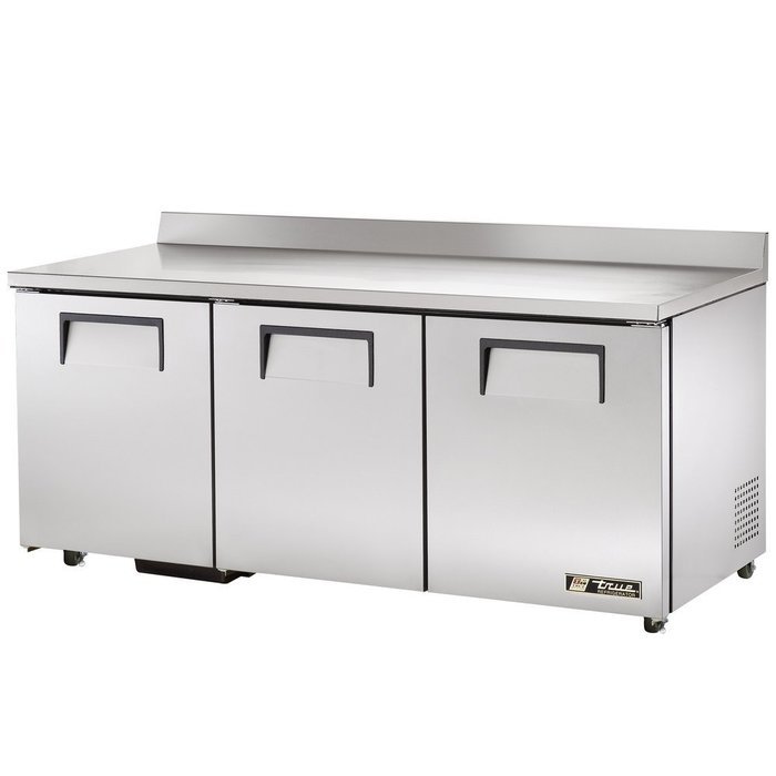 True TWT-72-ADA Worktop Refrigerator 72" 3 Section 3 Doors