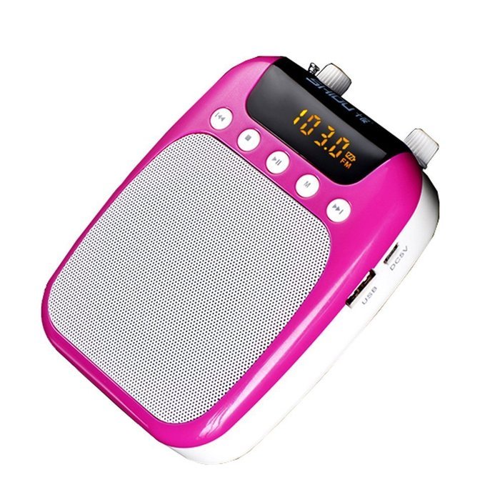 Vkenis High Power Teaching Speaker Voice Amplifier Loudspeaker With FM MP3 Player N5