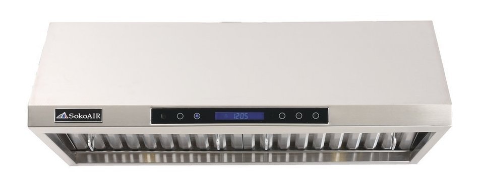 36" SokoAir SK-UC3710 STAINLESS STEEL UNDER CABINET RANGE HOOD