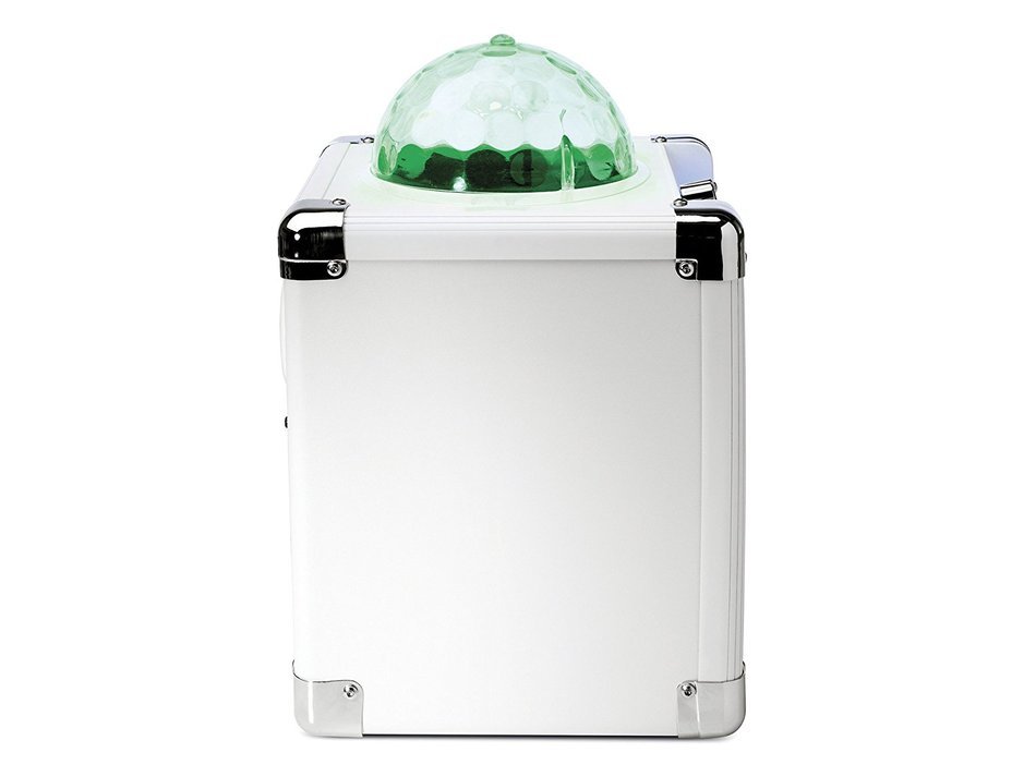ION House Party Portable Sound System with Built-In Light Show (white) N8