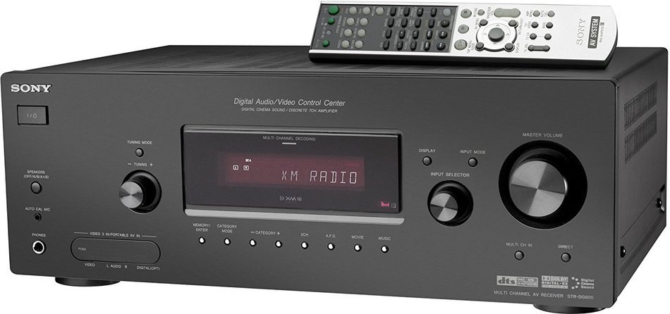Sony STR-DG600 7.1 Channel Home Theater Receiver with XM Connect-and-Play (Discontinued by Manufacturer) N3