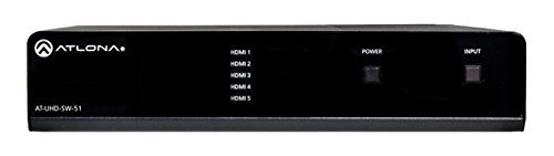 Atlona AT-UHD-SW-51 4K/UHD 5" HDMI Switcher N2