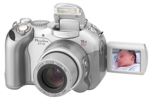 Canon PowerShot S1 IS 3.2 MP Digital Camera with 10x Image Stabilized Optical Zoom N2