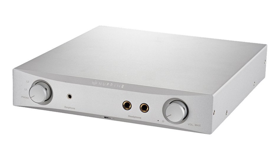 NuPrime HPA 9 Headphone Amplifier and Preamp - Silver N3