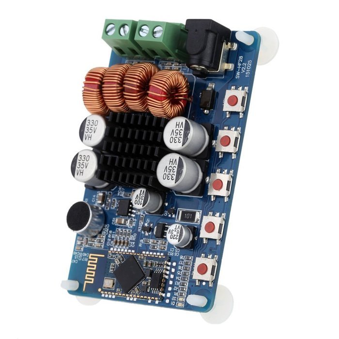 KKmoon TPA3116 Bluetooth 4.0 Two-channel Stereo Audio Receiver Power Amplifier Board Module 250W N6