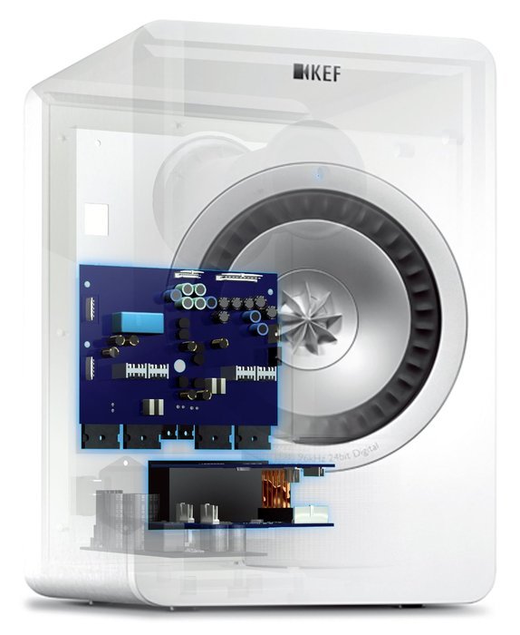 KEF X300A Wireless Digital Hi-Fi Speaker System - Gunmetal Grey (Pair) N7