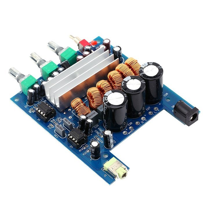 TPA3116 Digital Amplifier Board Audio Hifi Stereo Amp Amplifier Board Learning Board High-power 2X50W+100W N7