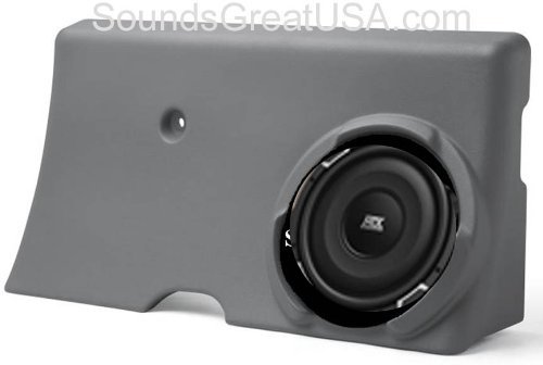 LOADED MTX ThunderForm 2000-2007 for F-250 SuperCrew Cab w Upgraded 600 Watt 10" Sub. Custom Subwoofer Box CHARCOAL