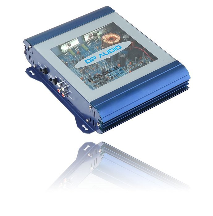 DP Audio Video DA500.2 2-Channel 500Watts MOSFET bridgeable Power Amplifier