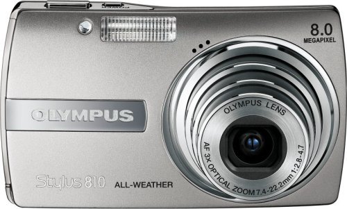 Olympus Stylus 810 8MP Digital Camera with 3x Image-Stabilized Optical Zoom