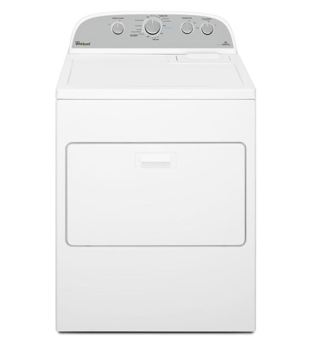 WHIRLPOOL WGD49STBW 7.0 cu. ft. HE Dryer with Steam Refresh Cycle