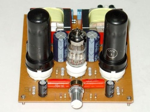 Gowe&reg; HIFI stereo 2.0 Channel power amplifier board tube 6N2+6N9N Class A Diy Kit N3