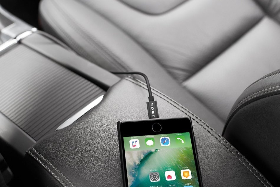 Zarxus Lightning to 3.5mm Aux Cable, Lightning to Aux Cable Male to Male for iPhone7/7Plus, iPhone6/6S/6Plus,... N6