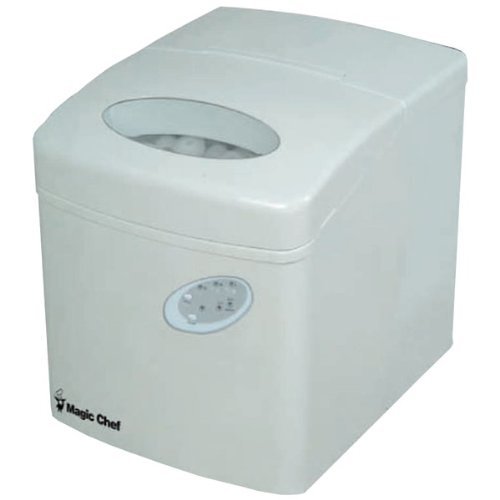 Magic Chef 27Lb-Capacity Portable Mini Ice Maker (White) "Product Type: Kitchen Appliances & Accessories/Large...