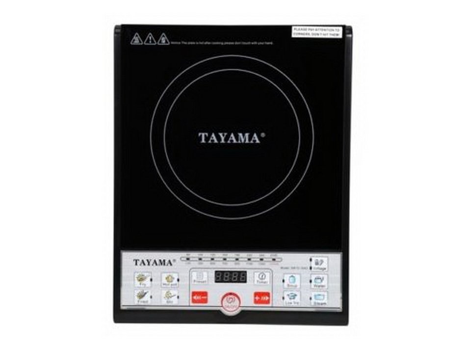 Tayama 1500 Watts Digital Induction Cooktop with Pot and Lid SM15-16A3 N4