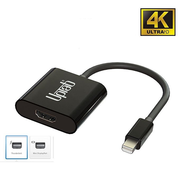 Mini DisplayPort 1.2 to HDMI 2.0a Active Adapter 4K@60Hz N2