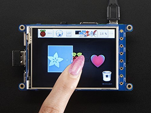 PiTFT Plus 320x240 3.2" TFT + Resistive Touchscreen - Pi 2 and Model A+ / B+ N3