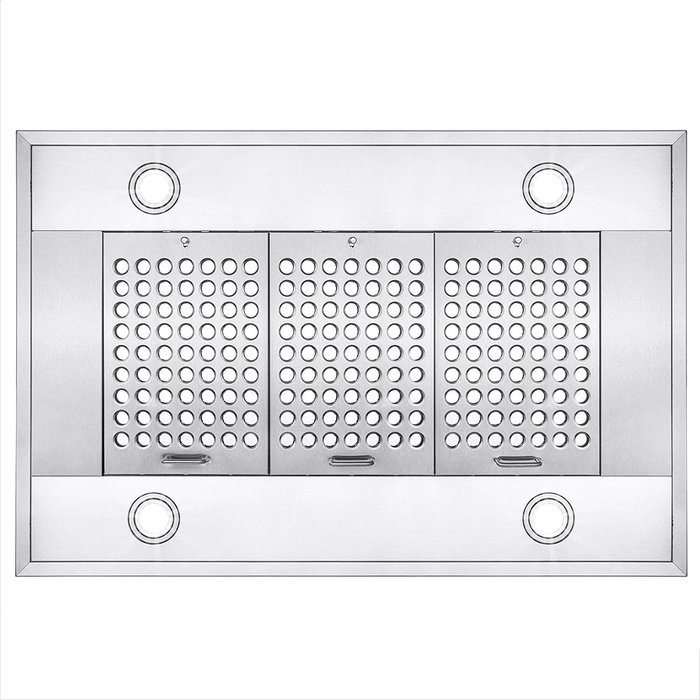 AKDY 36" Stainless Steel Made Island Mount Powerful LED Display Touch Screen Control Cooking Fan Kitchen Range... N6