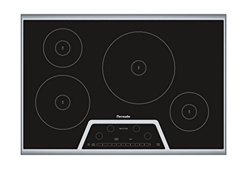 Thermador CIT304KB 30 in. Induction Cooktop, Black With Stainless Steel Frame
