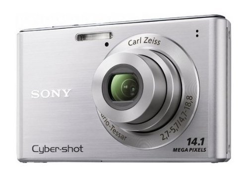 Sony Cyber-shot DSC-W550 14.1 MP Digital Camera (International Model) - Silver