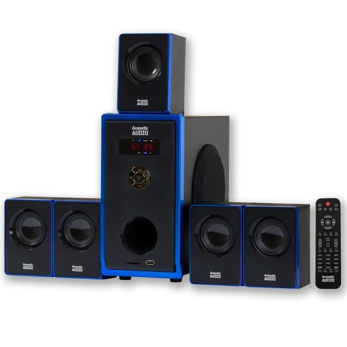 Acoustic Audio AA5103 5.1 Surround Sound Home Entertainment System N4
