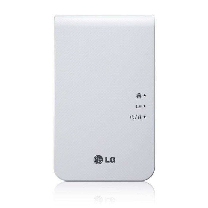 New LG Portable Mobile Pocket Photo PD241T Printer [White] (Follow-up model of PD239) Bluetooth Wireless Printing... N3